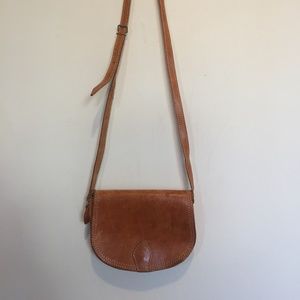 Tiny Leather Crossbody Cowboy-Like Bag